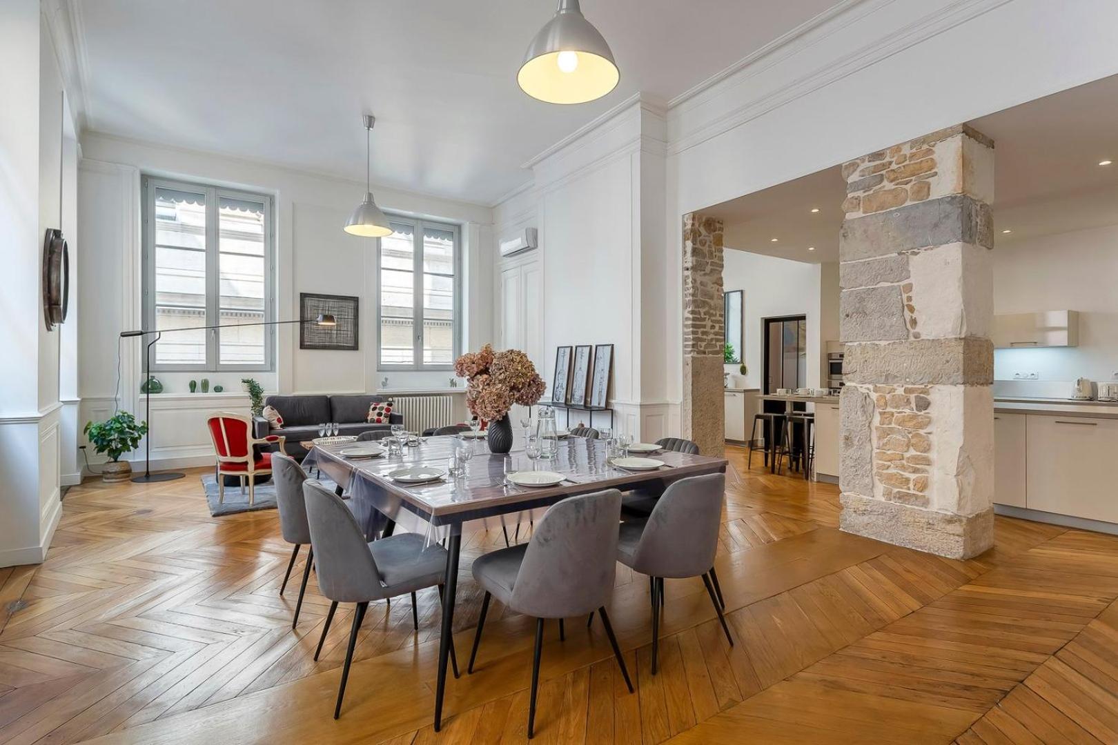 Charlie-Meublee Haut De Gamme-Duplex-260M2-Lyon 1 Bagian luar foto