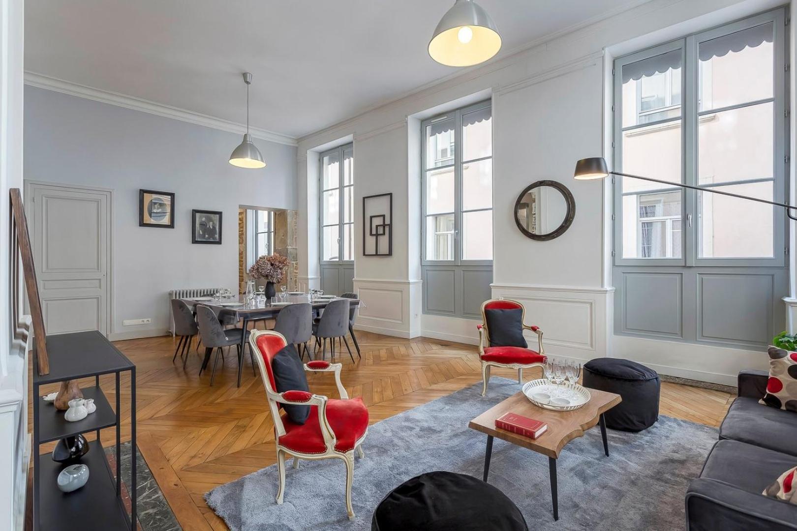 Charlie-Meublee Haut De Gamme-Duplex-260M2-Lyon 1 Bagian luar foto